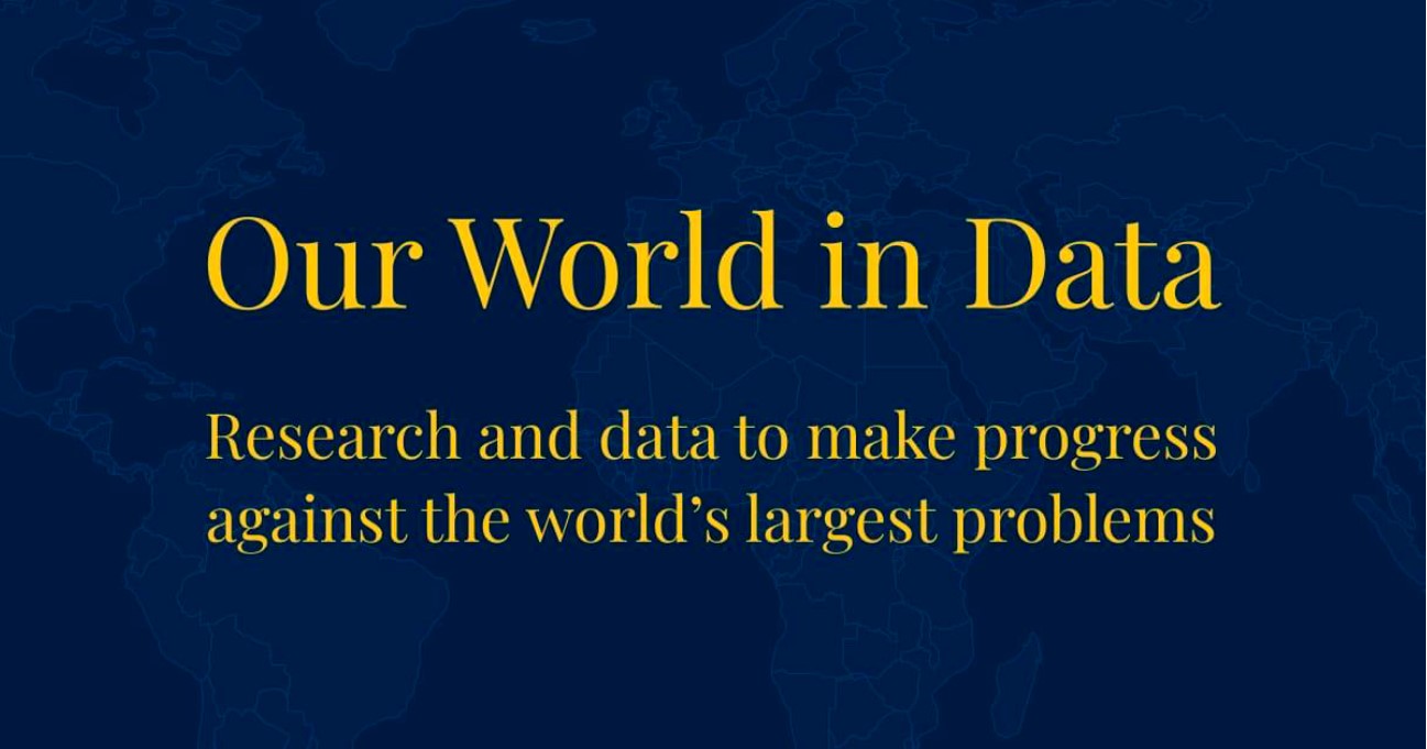 Our World in data